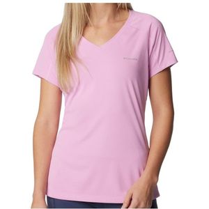 Columbia Womens Zero Rules Short Sleeve Shirt Sportshirt (Dames |roze)