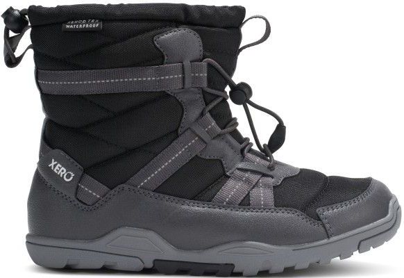 Xero Shoes - Youths Alpine Pull On - Winterschoenen - Zwart/Grijs - Waterdicht