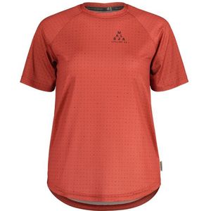 Maloja Womens SandlingM Multi 1/2 Sportshirt (Dames |rood)