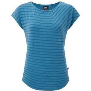 Mountain Equipment Womens Silhouette Tee Sportshirt (Dames |blauw)