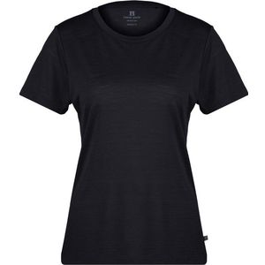 Heber Peak Womens MerinoMix150 PineconeHe II T-Shirt Merinoshirt (Dames |zwart)
