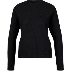 Stoic Womens MMXXNauta Wool Loose Sweater Wollen trui (Dames |zwart)