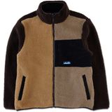 KAVU - Wayside - Fleecevest - Bruin/Zwart