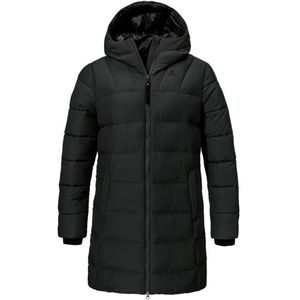 Schöffel Womens Insulated Parka Boslix Lange jas (Dames |zwart)
