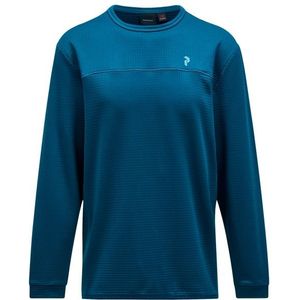 Peak Performance Trail Polartec Crew Fleecetrui (Heren |blauw)