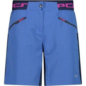 CMP Womens Free Bike Bermuda w/ Inner Mesh Underwear Fietsbroek (Dames |blauw)