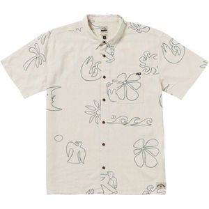 Billabong Together Woven Shirt S/S Overhemd (Heren |beige)
