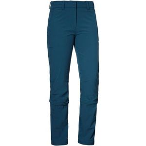 Schöffel Womens Pants Engadin1 Zip Off Afritsbroek (Dames |blauw)