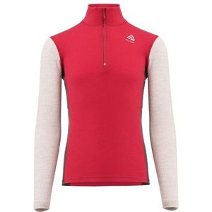 Aclima Warmwool Mock Neck Junior Merino-ondergoed (Kinderen |rood)