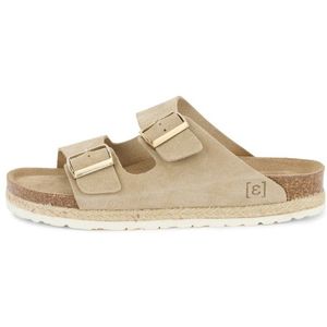 Espadrij Womens Ami Velour Sandalen (Dames |beige)