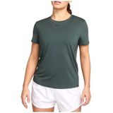 Nike Womens One Classic Dri-FIT T-Shirt Sportshirt (Dames |grijs)