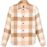 Timberland, Heren, Overhemden, Veelkleurig, Maat: L Fleece,