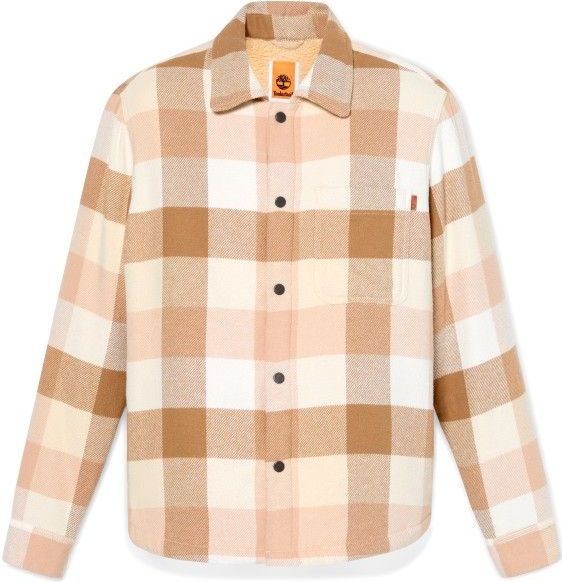 Timberland, Heren, Overhemden, Veelkleurig, Maat: L Fleece,