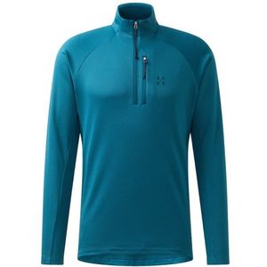 Haglöfs Korp Mid Halfzip Fleecetrui (Heren |blauw)