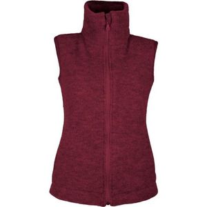Reiff Womens Fleeceweste Laax Merinobodywarmer (Dames |rood)
