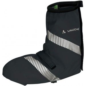 VAUDE Luminum Bike Gaiter - Overschoenen - Zwart - Uniseks - Reflecterende Elementen