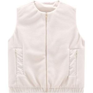Jeanne Baret - Rochefort Cargo Vest - Synthetische Bodywarmer - Wit