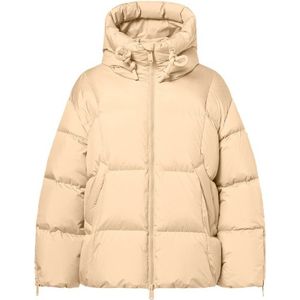 Goldbergh Womens Rowan Ski Jacket Donsjack (Dames |beige |waterdicht)