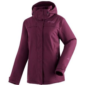 Maier Sports Womens Lisbon Parka (Dames |purper |waterdicht)