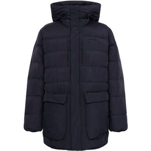 KnowledgeCotton Apparel Warm Jacket Parka (Heren |blauw)
