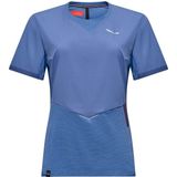Salewa - Womens Pedroc Dry Wind - Sportshirt - Blauw