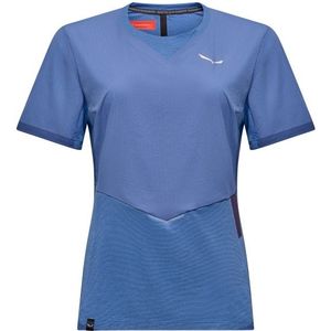 Salewa - Womens Pedroc Dry Wind - Sportshirt - Blauw