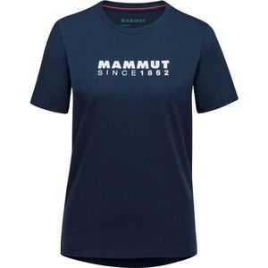 Mammut Womens Core T-Shirt Logo Sportshirt (Dames |blauw)