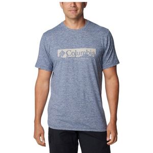 Columbia Kwick Hike Graphic S/S Tee T-shirt (Heren |grijs)