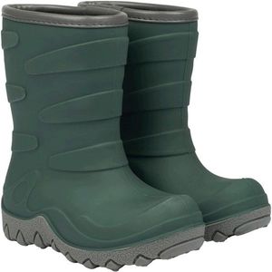 Mikk-Line Kids Thermal Boot Rubberlaarzen (Kinderen |groen |waterdicht)