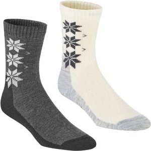 Kari Traa Womens Wool Sock 2 Pack Merinosokken (Dames |grijs)