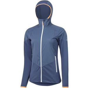 Löffler Womens Hooded Light Hybridjacket Elavent Synthetisch jack (Dames |blauw)