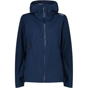 CMP Womens 2-Layer Jacket with Fix Hood Regenjas (Dames |blauw |waterdicht)