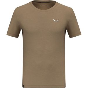 Salewa Eagle Minilogo Alpine Merino T-Shirt Merinoshirt (Heren |quicksand)