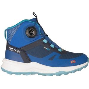 Trollkids Kids Trollfjord Hiker Mid XT Wandelschoenen (Kinderen |blauw |waterdicht)