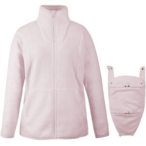 Mamalila Womens Fleece-Tragejacke Basel Fleecevest (Dames |roze)