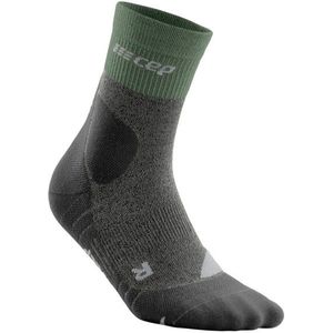 CEP Womens The Run Socks Mid Cut Hardloopsokken (Dames |grijs)