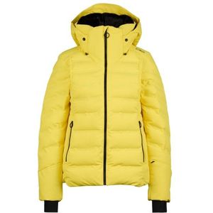 CMP Womens Jacket Fix Hood 34W4406 Ski-jas (Dames |geel |waterdicht)
