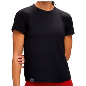 HOKA Womens Hoka Essential Tee Hardloopshirt (Dames |zwart)