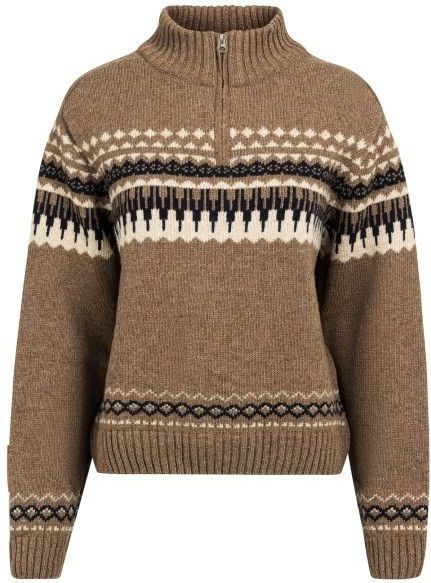 The Mountain Studio - Ski - Lamswollen Trui - Rits - Boxy Pasvorm