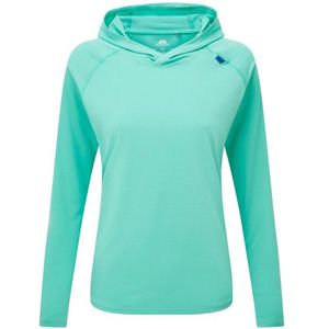 Mountain Equipment Womens Glace Hooded Top Hoodie (Dames |turkoois)