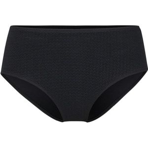 Seafolly Womens Sea Dive Wide Side Retro Bikinibroekje (Dames |zwart)