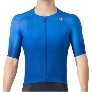 Castelli - Upf Triatlonshirt - Blauw - Korte Mouwen