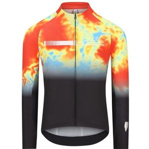 Q365 Gregarius Hybrid Light Veloce Club L/S Jersey Fietsshirt (Heren |meerkleurig)