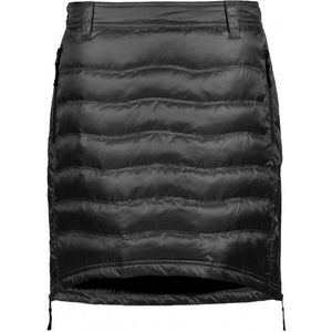 SKHOOP Womens Short Down Skirt Donzen rok (Dames |zwart/grijs)