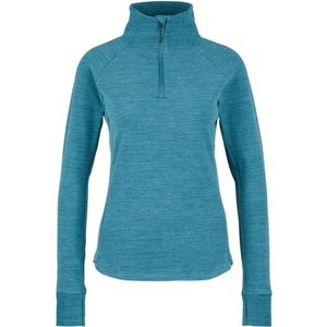 Heber Peak Womens TimberHe Fleece Half Zip Fleecetrui (Dames |turkoois)