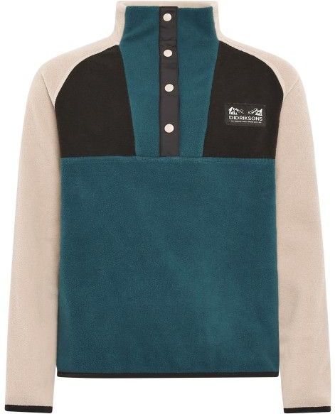 Didriksons - Yokto 2 - Fleecetrui - Kleurrijk - Retrostijl voor Kinderen