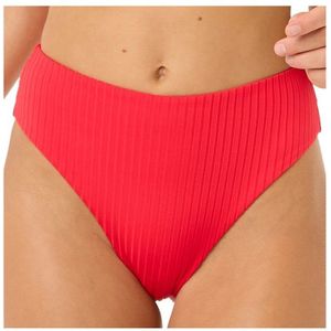 Rip Curl Womens Premium Surf Retro High Good Bikinibroekje (Dames |rood)