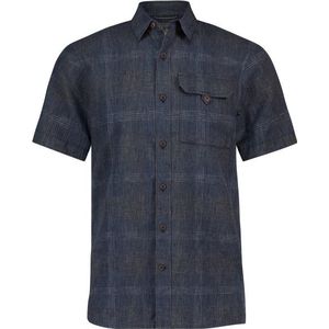 Royal Robbins Hempline Spaced S/S Overhemd (Heren |blauw)