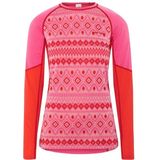 Kari Traa Womens Malia L/S Merino-ondergoed (Dames |roze)