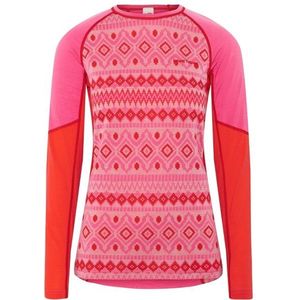 Kari Traa Womens Malia L/S Merino-ondergoed (Dames |roze)